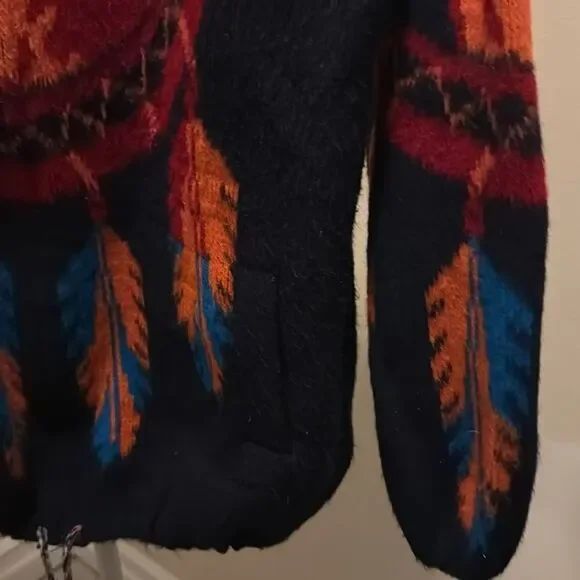 Ruminahui Wool Jacket/Sweater Size Large - Picture 6 of 12